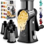 Rotary Cheese Grater/Shredder (5 Blades)  