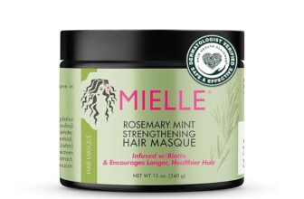 Mielle Organics Rosemary Mint Strengthening Hair Masque, 12 oz