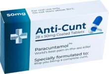 Prank Pill Box – Anti-Cunt Tablets…Best Gag Gift for Adults