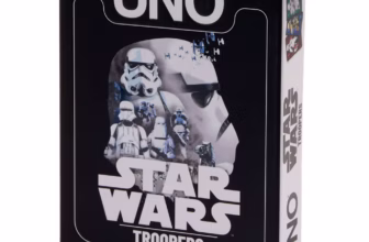 UNO Fandom Star Wars Troopers Card Game with Foil Card for Kids, Adults & Family (Walmart Exclusive)