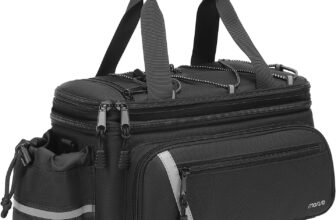 Insulated Bike Rack Bag with Rain Cover