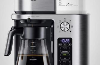 Braun MultiServe Plus 10-Cup Drip Coffee Maker – Hot & Cold Multi-Serve Brewer with Timer and Auto Start