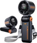 AUIIAH 5 Speed Portable Handheld Turbo Fan