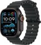 Apple Watch Ultra 2 (GPS + Cellular, 49MM) – Black Titanium Case with Black Ocean Band (Renewed)