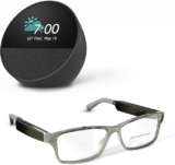 Amazon Echo Frames (newest model) + Echo Spot (newest model), Smart Glasses with Alexa