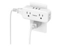 TESSAN Surge Protection Outlet Splitter (3 USB, 4 Outlets)