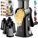 Rotary Cheese Grater/Shredder (5 Blades)  